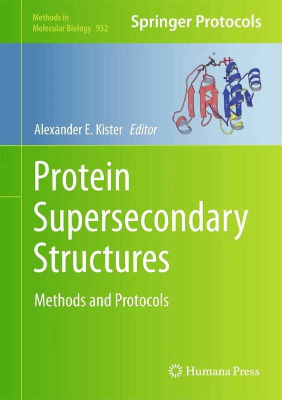 Protein Supersecondary Structures: 932 (Methods in Molecular Biology, 932)