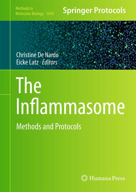 Humana The Inflammasome: Methods and Protocols 1040 Book