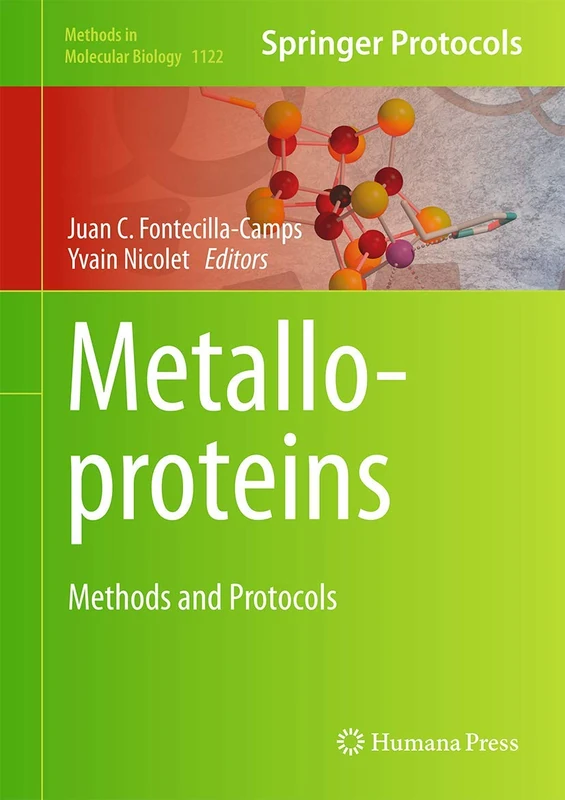 Humana Metalloproteins: Methods and Protocols 1122 Book