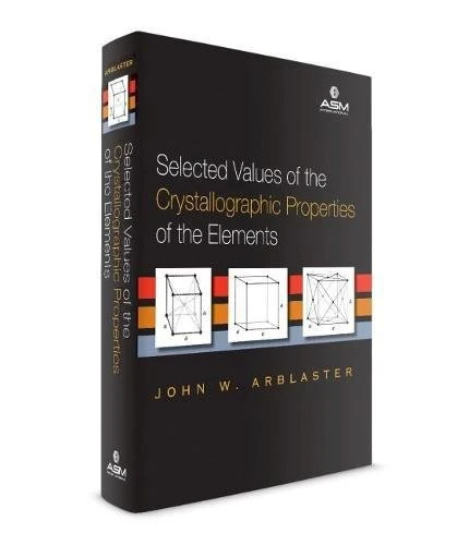 Selected Values of the Crystallographic Properties of the Elements - Image 1