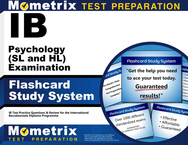 Ib Psychology Sl and Hl Examination Study System: Ib Test Practice Questions & Review for the International Baccalaureate Diploma Programme - Image 1