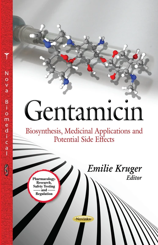 GENTAMICIN BIOSYNTHESIS MEDICINAL APPL: Biosynthesis, Medicinal Applications & Potential Side Effects (Pharmacology - Research, Safety Testing and Regulation)