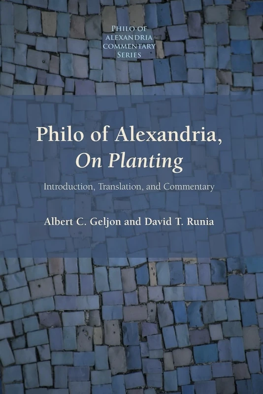 SBL Press - Philo of Alexandria, On Planting - History Book