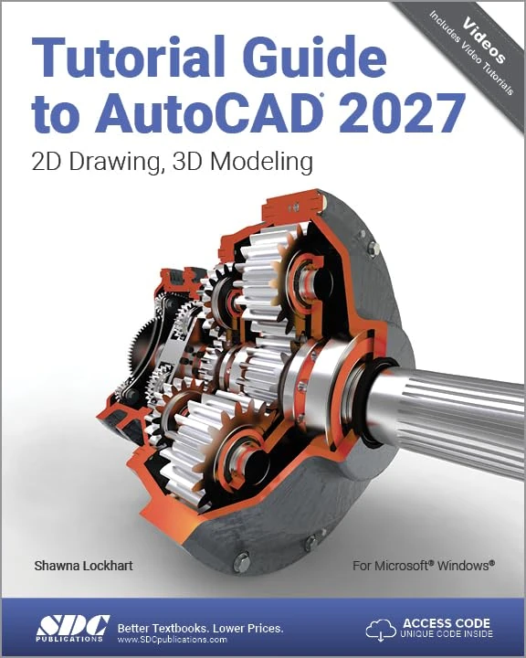 Tutorial Guide to AutoCAD 2027: 2D Drawing, 3D Modeling