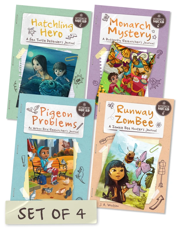 Science Squad (set of 4)