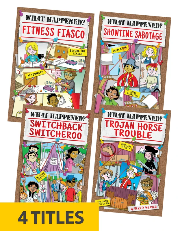 What Happened? Set 2 (Set of 4)
