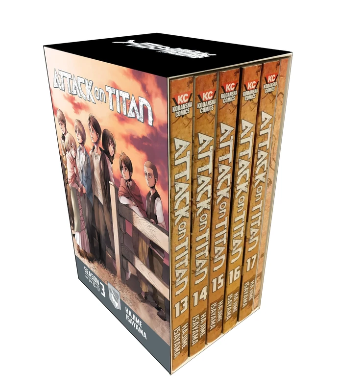 Attack on Titan Season 3 Part 1 Manga Box Set (ATTACK ON TITAN SEASON THREE BOX SET)