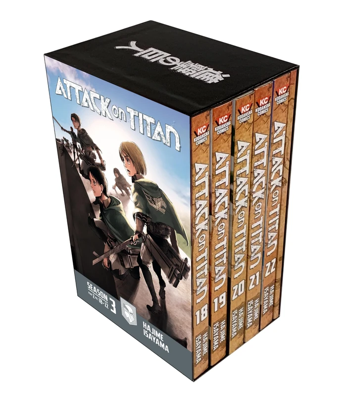Attack on Titan Season 3 Part 2 Manga Box Set (ATTACK ON TITAN SEASON THREE BOX SET)