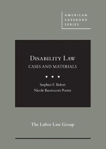 Disability Law: Cases and Materials (American Casebook Series)