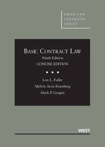 Basic Contract Law, Concise - Casebook Plus (American Casebook Series (Multimedia))