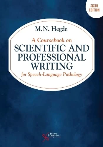 A Coursebook on Scientific and Professional Writing for Speech-Language Pathology (English and Gujarati Edition) - Image 1
