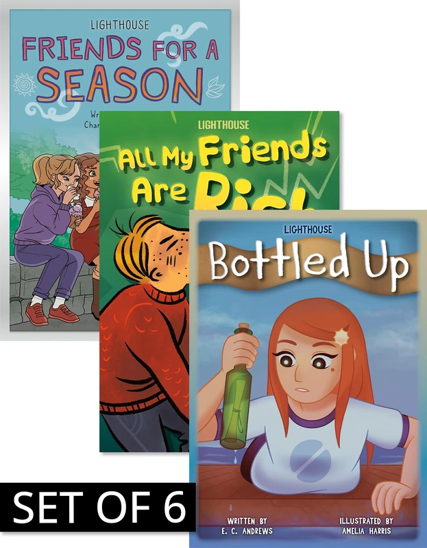 Lighthouse (Set of 6) Books by Jolly Fish Press