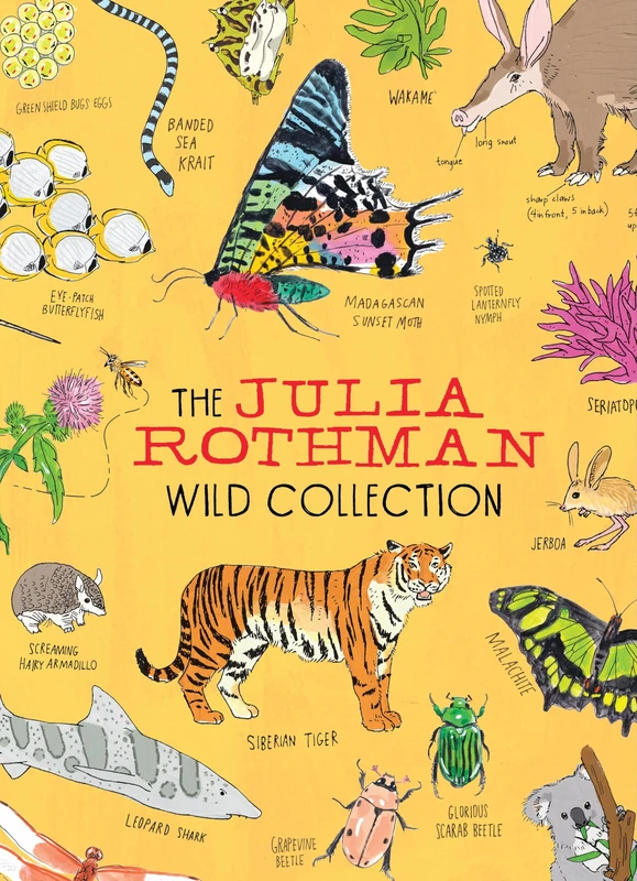The Julia Rothman Wild Collection: Ocean Anatomy, Wildlife Anatomy, Insect Anatomy - Image 1