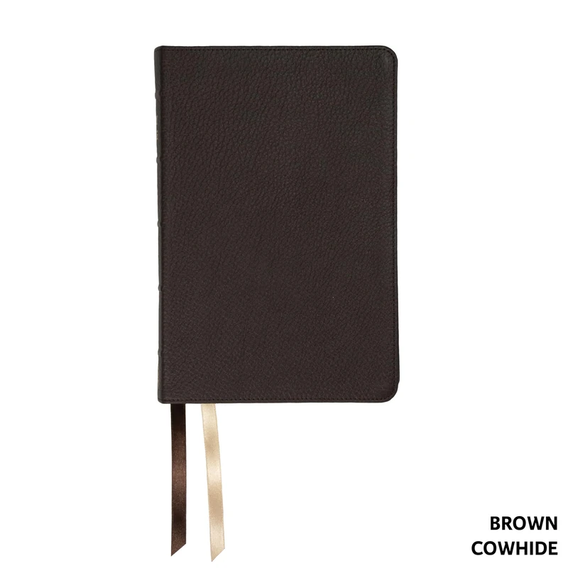 NASB Handy Size, Paste-Down Brown Cowhide Indexed: New American Standard Bible, Brown, Cowhide, Handy Size, Paste-down
