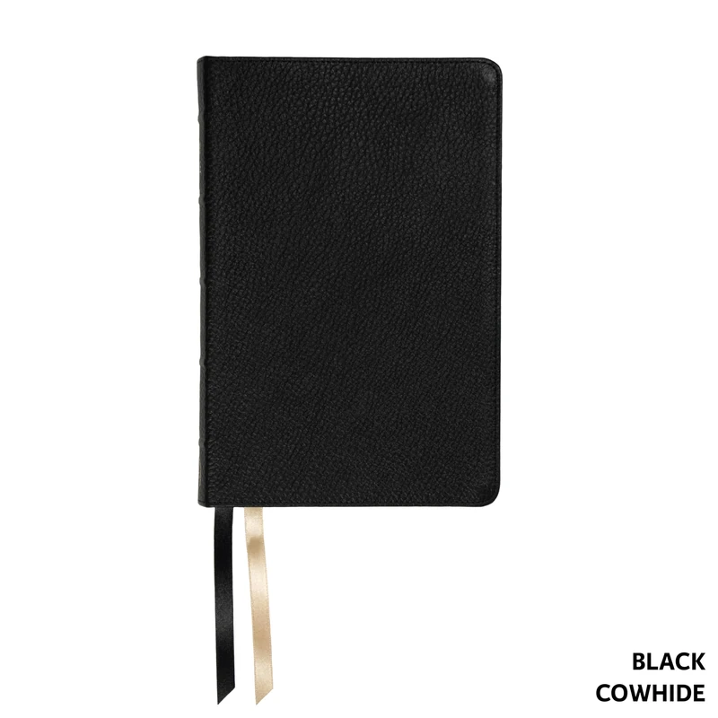 NASB Handy Size, Paste-Down Black Cowhide Indexed: New American Standard Bible, Black, Cowhide, Handy Size, Paste-down