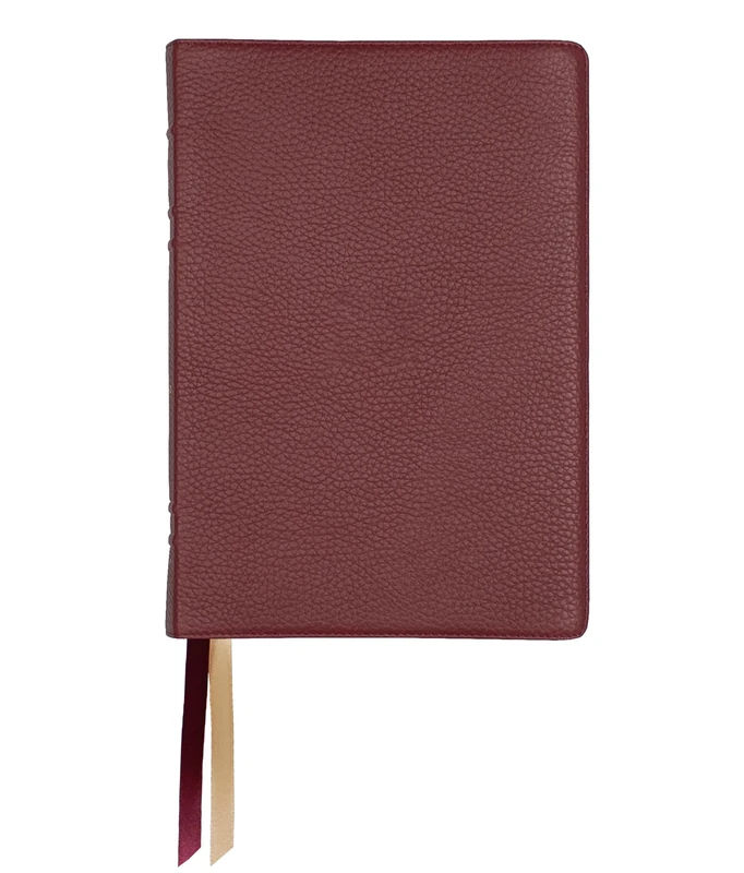 Lsb Giant Print Reference Edition, Paste-Down Burgundy Cowhide