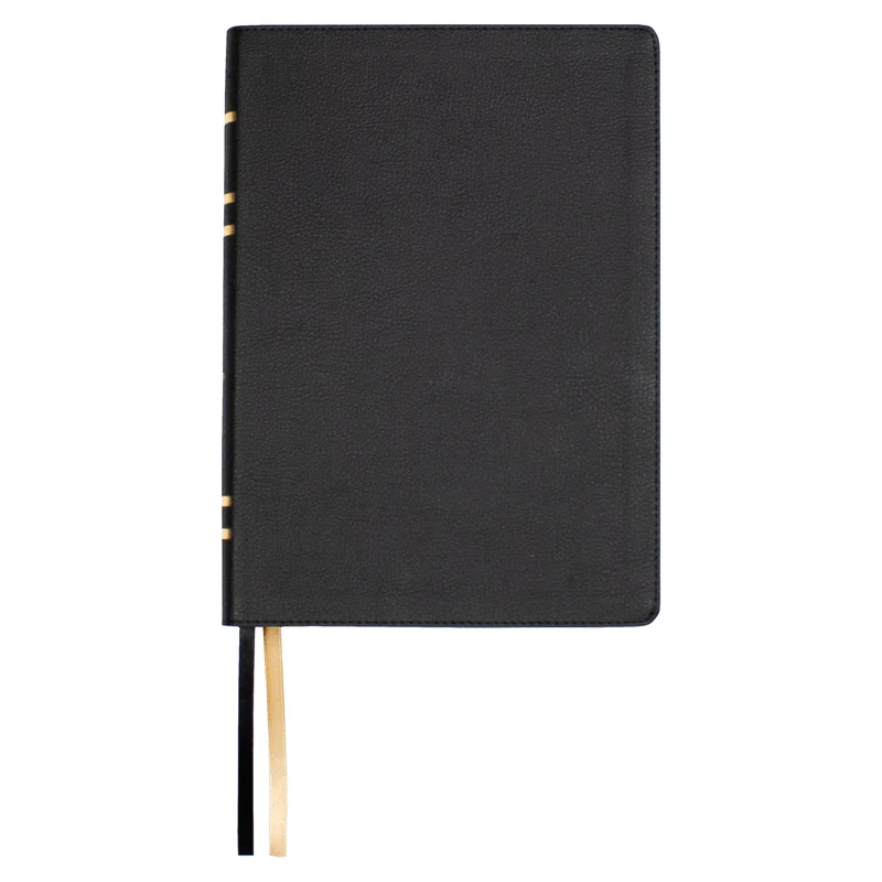 LSB Giant Print Reference Edition, Paste-Down Black Faux Leather Indexed