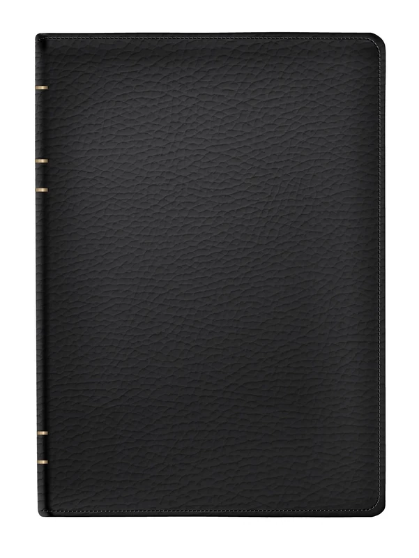 Lsb, Handy Size, Inside Column Reference, Paste-Down Black Cowhide, Red Letter