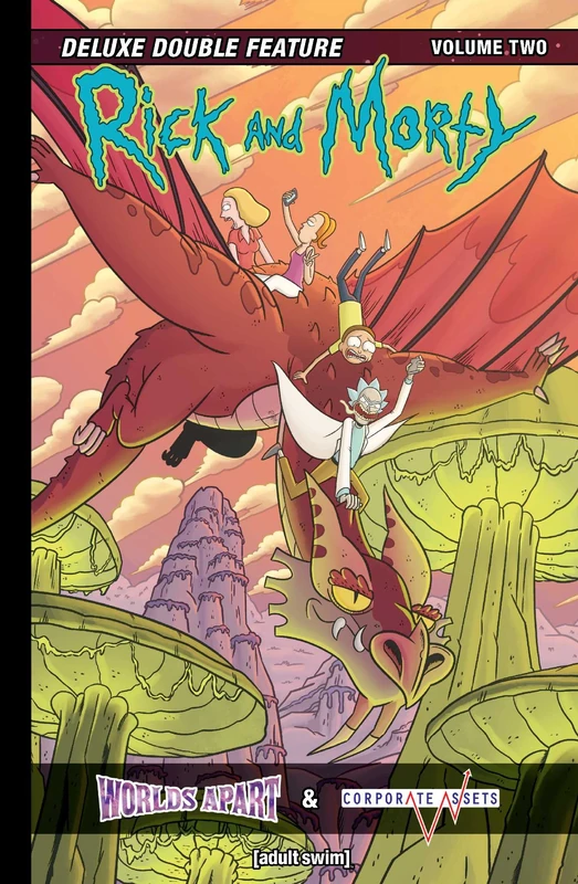 Rick and Morty: Deluxe Double Feature Vol. 2: Volume 2 (RICK & MORTY DLX DOUBLE FEATURE HC)