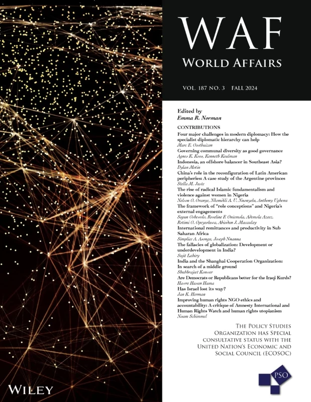 World Affairs: Vol. 187, No. 3, Fall 2024