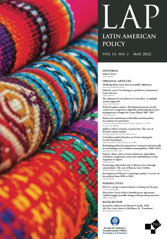 Latin American Policy: Vol 13, No. 1, May 2022