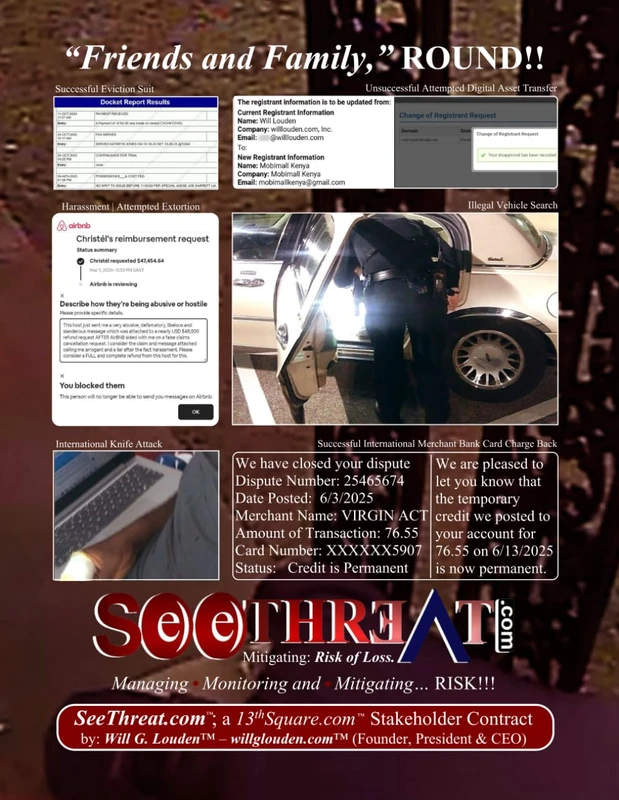 SeeThreat.com: a 13thSquare.com™ Stakeholder Contract