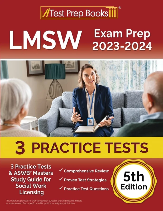 LMSW Exam Prep 2023 - 2024: 3 Practice Tests and ASWB Masters Study Guide for Social Work Licensing: [5th Edition]