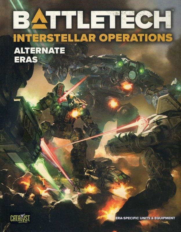 BattleTech | Interstellar Operations - Alternate Eras | Era-Specific Units & Equipment | Book | Catalyst Game Labs | English