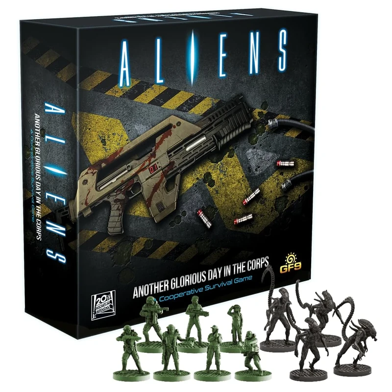 Gale force Nine LLC | Aliens: Another Glorious Day in the Corps | Board Game | Ages 14+ | 1-6 Players | 60-120 Minutes Playing Time