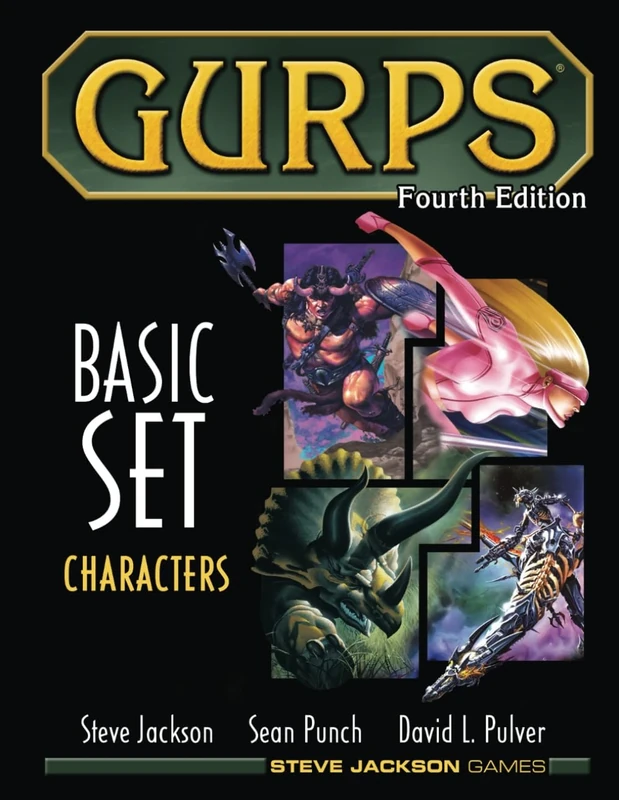 GURPS Basic Set: Characters, Fourth Edition: (Color softcover) (GURPS Basic Set, 4th Edition (color), from Steve Jackson Games)