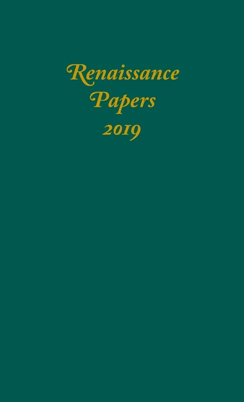 Renaissance Papers 2019: 23