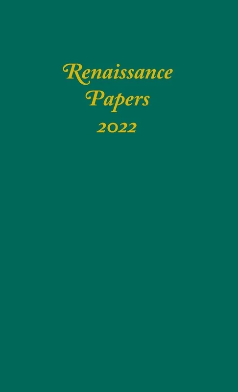 Renaissance Papers 2022: 27 - Image 1