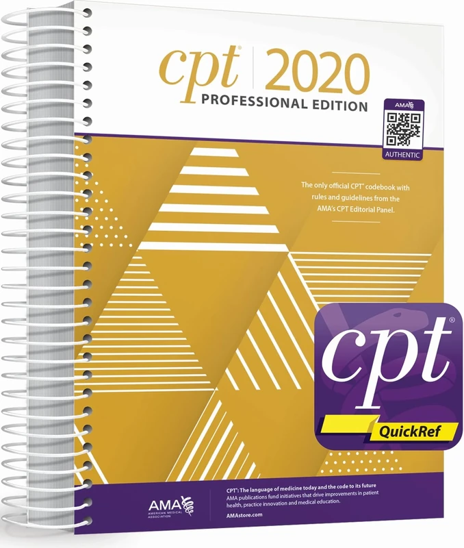 CPT Professional 2020 and CPT QuickRef app bundle: Current Procedural Terminology