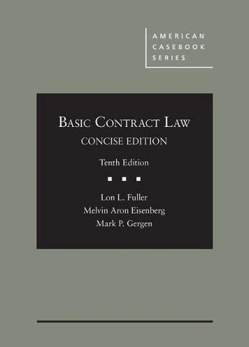 Basic Contract Law, Concise Edition - CasebookPlus (American Casebook Series (Multimedia))