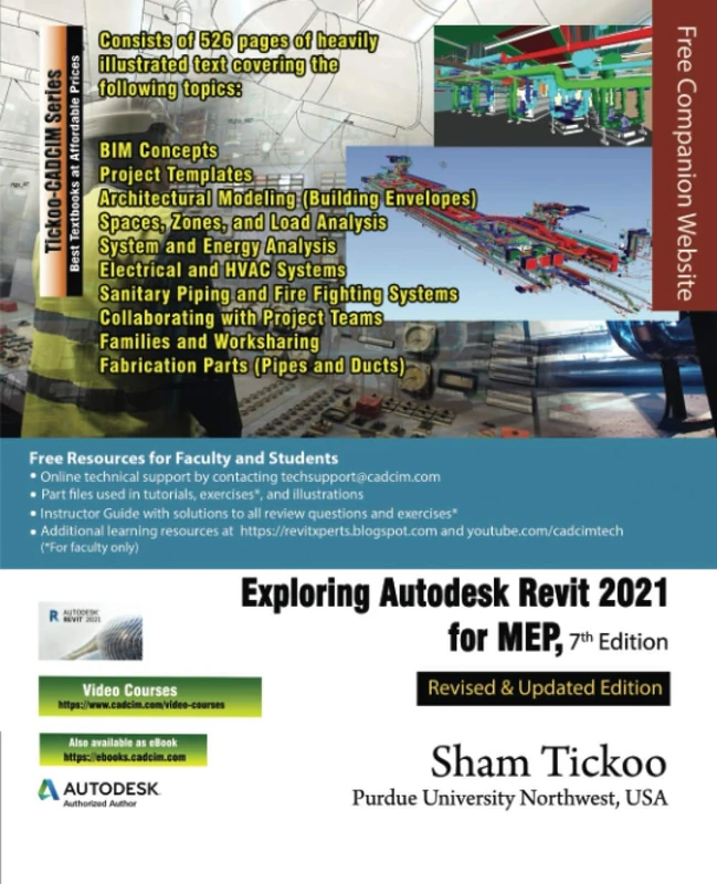 Exploring Autodesk Revit 2021 for MEP, 7th Edition