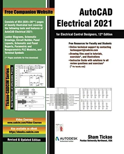 AutoCAD Electrical 2021 for Electrical Control Designers, 12th Edition