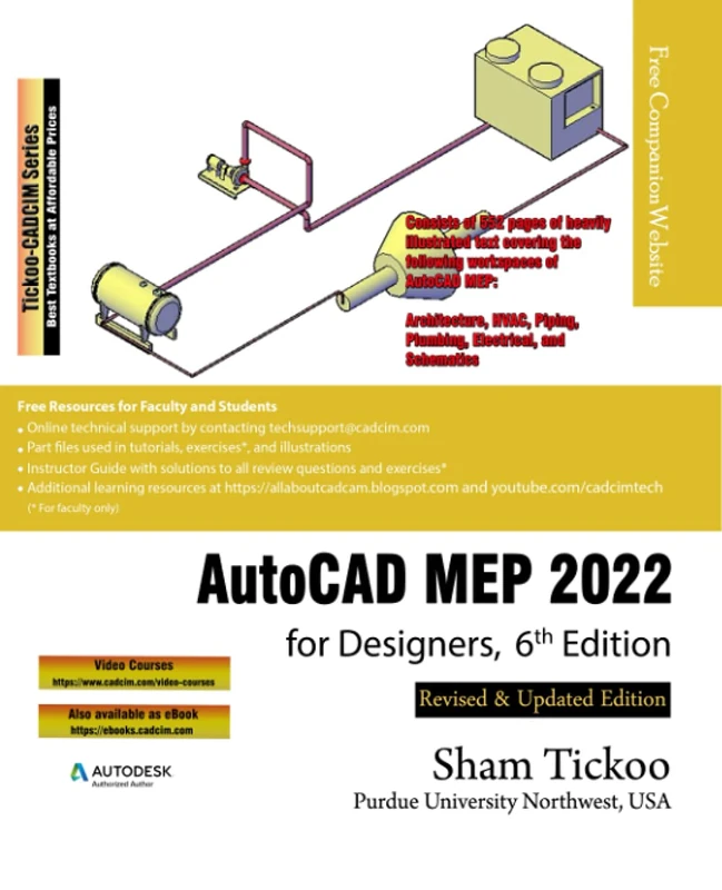 AutoCAD MEP 2022 for Designers, 6th Edition