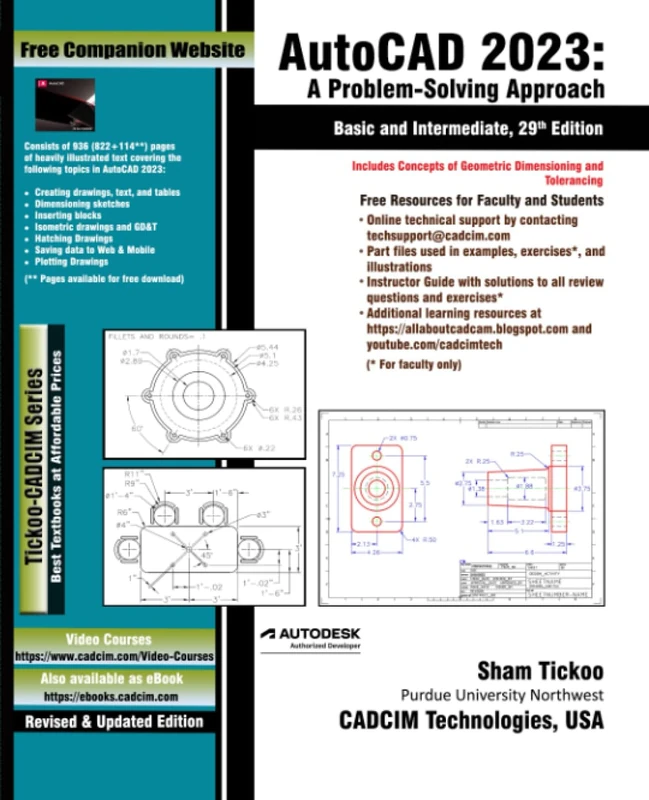 AutoCAD 2023: A Problem-Solving Approach, Basic and Intermediate, 29th Edition