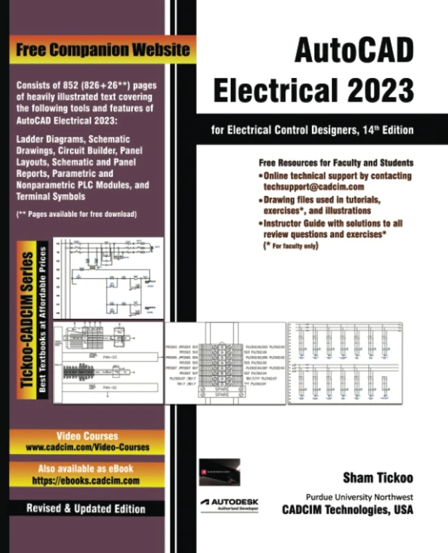 AutoCAD Electrical 2023 for Electrical Control Designers, 14th Edition