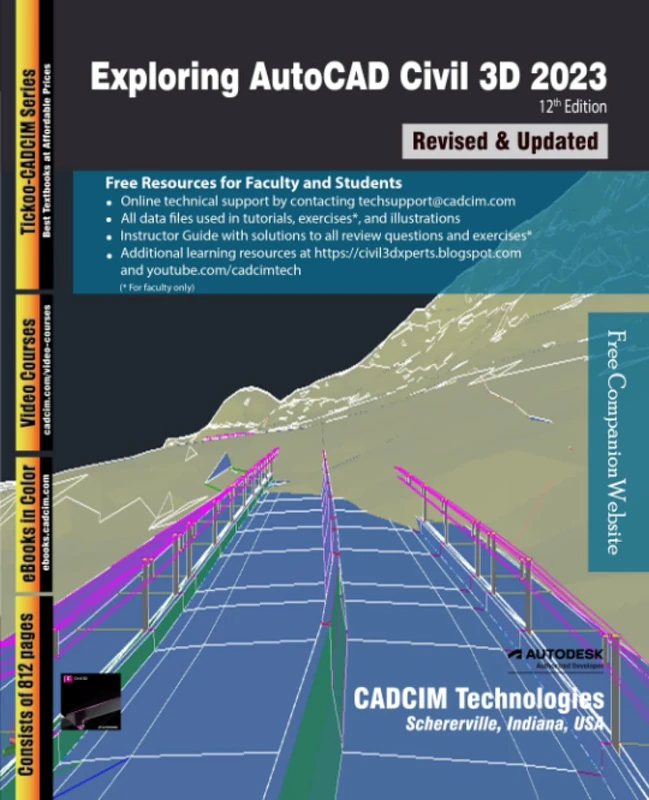 Exploring AutoCAD Civil 3D 2023, 12th Edition