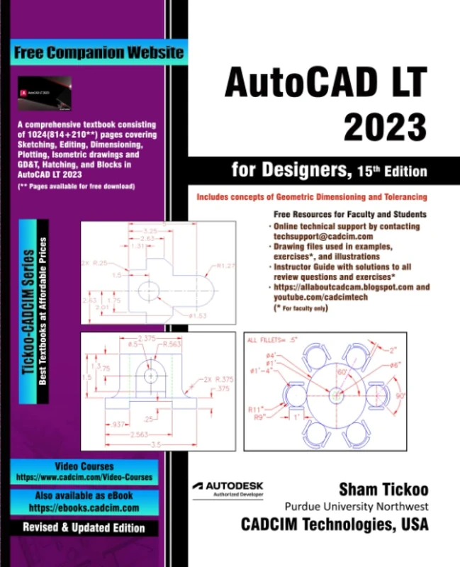 AutoCAD LT 2023 for Designers, 15th Edition