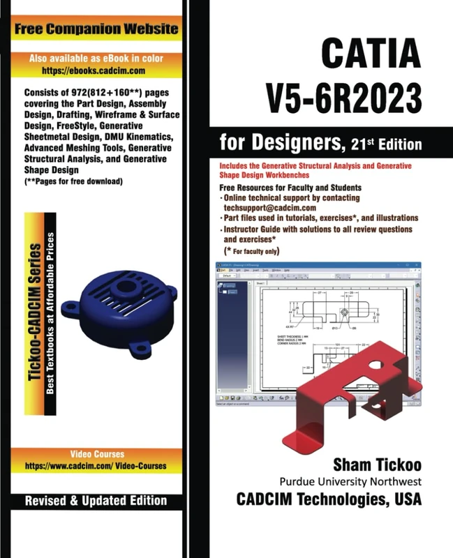 CATIA V5-6R2023 for Designers, 21st Edition