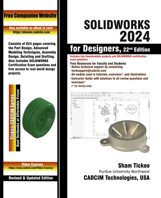 SOLIDWORKS 2024 for Designers, 22nd Edition