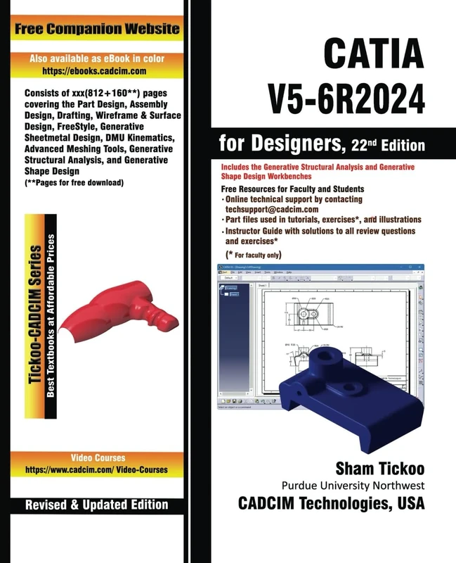CATIA V5-6R2024 for Designers, 22nd Edition