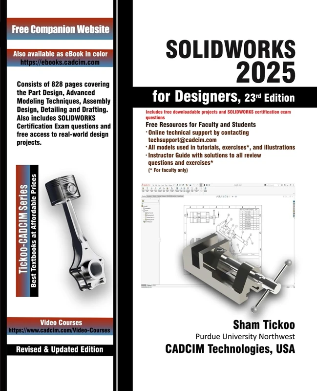 SOLIDWORKS 2025 for Designers, 23rd Edition