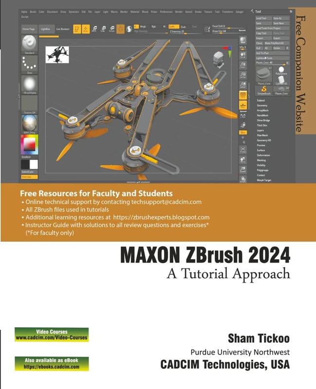 MAXON ZBrush 2024: A Tutorial Approach
