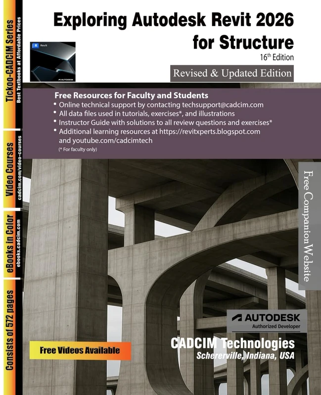 Exploring Autodesk Revit 2026 for Structure, 16th Edition
