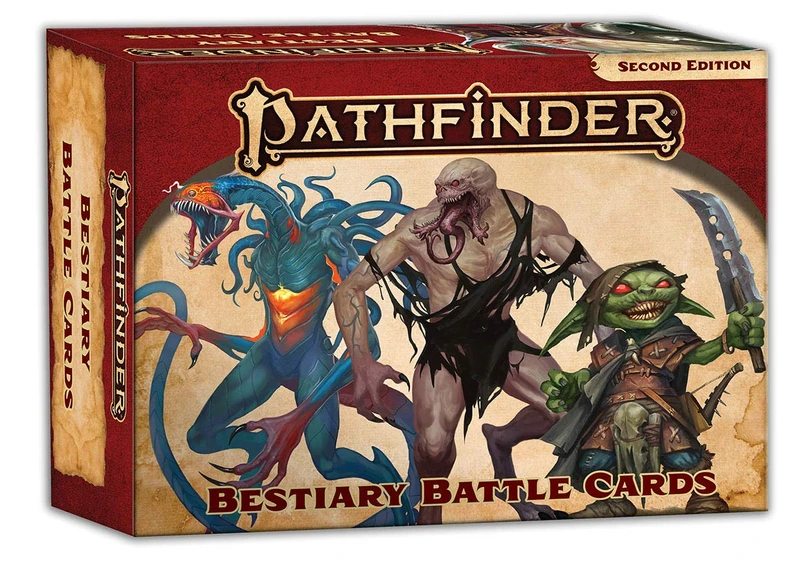 Pathfinder Bestiary Battle Cards P2