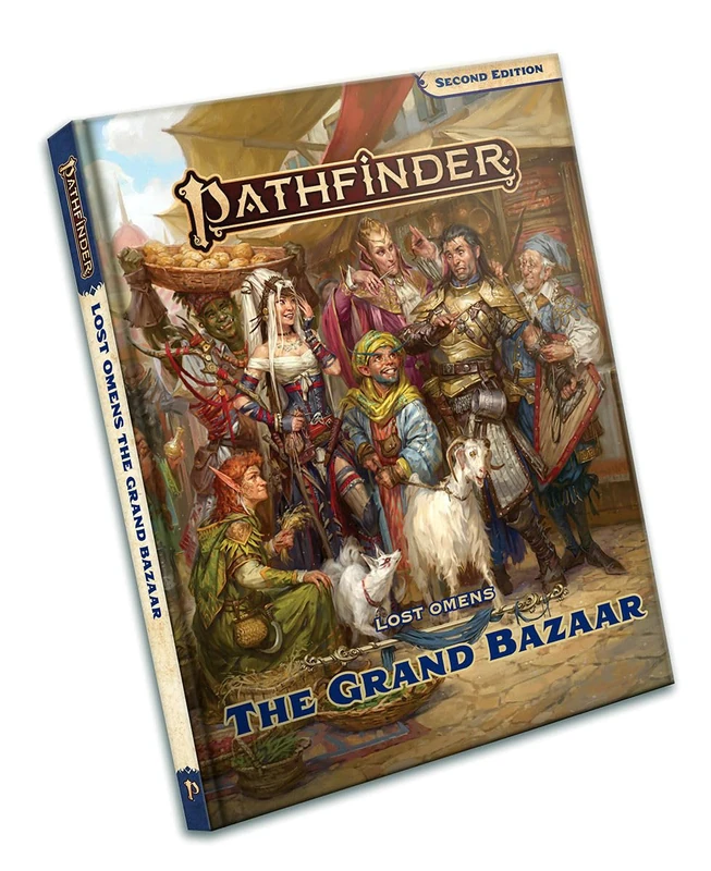 Paizo Pathfinder Lost Omens: The Grand Bazaar (P2) Book - Image 1