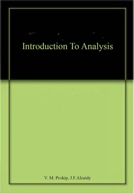 Introduction To Analysis